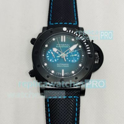 Replica Panerai Pam00983 Luminor Submersible 47 Watch Black Case